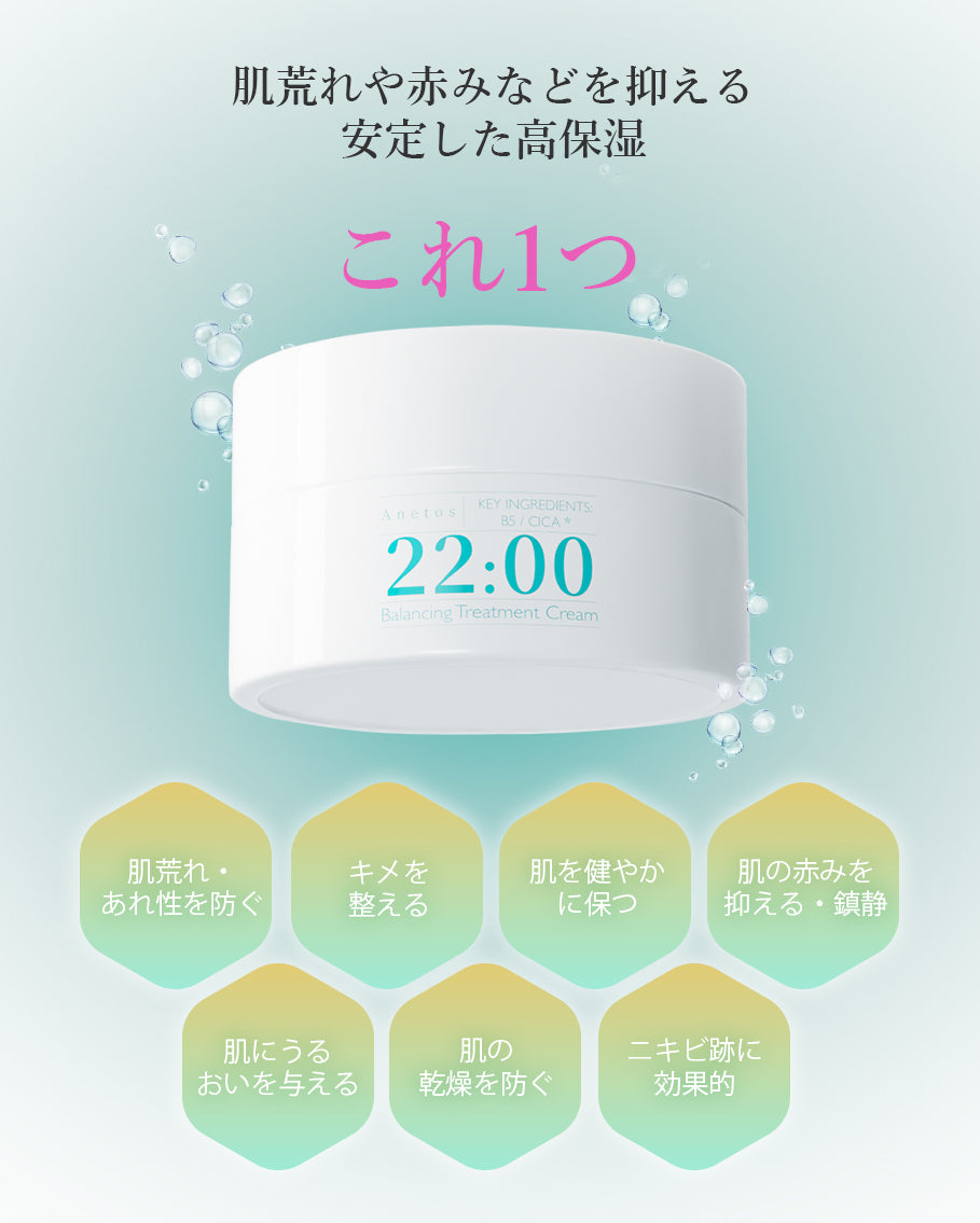 22:00 アネトス　バランシング　トリートメント　クリーム