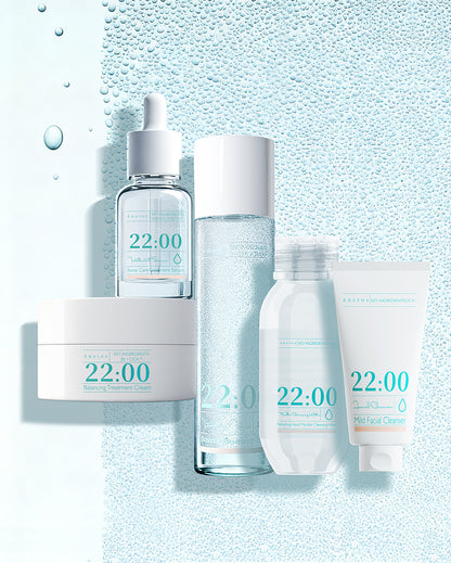 【定期便】22:00 アネトス 3点セット（トナー＋セラム＋クリーム）