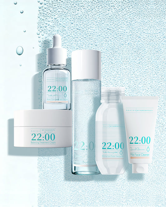 【定期便】22:00 アネトス 3点セット（トナー＋セラム＋クリーム）
