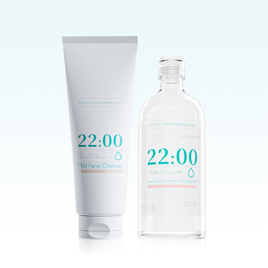 22:00 アネトス 2点セット（クレンザー＋クレンジングウォーター）