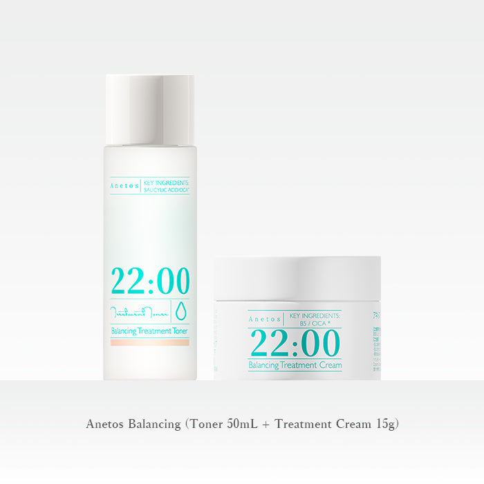 アネトス トナー クリーム セット｜敏感肌をうるおし整えるCICA配合スキンケアセットの画像