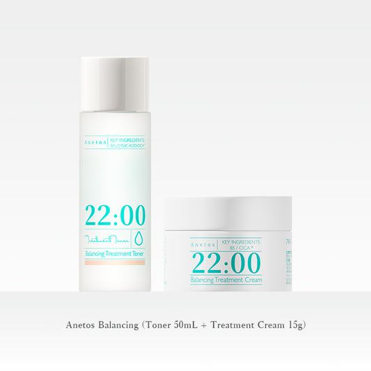 アネトス トナー クリーム セット｜敏感肌をうるおし整えるCICA配合スキンケアセットの画像
