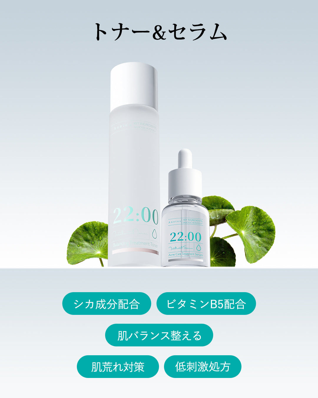 22:00 アネトス　アクネケア　トリートメント　セラム