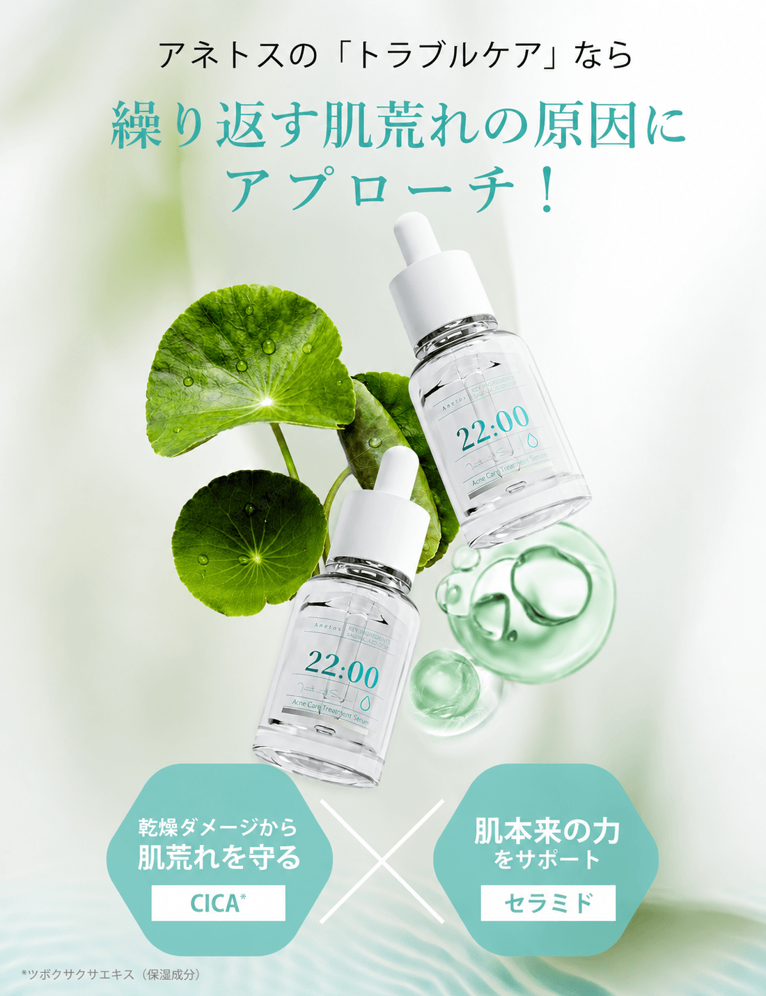 ANETOS 22:00 セラム2点セットの商品画像