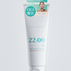 22:00 アネトス マイルド フェイシャル クレンザー チューブの商品画像。CICA配合で肌に優しいクレンジング。